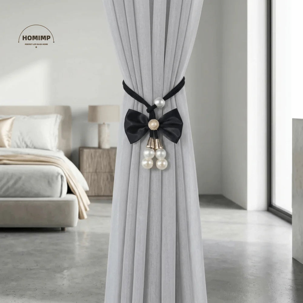 rideaux rubans noyau noir rose bleu violet adhésifs classiques satinés