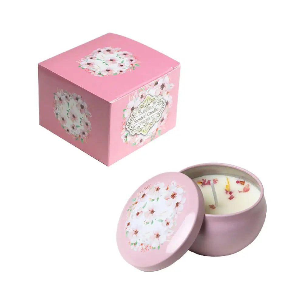 bougies parfumées boho chic bleu violet rouge blanc motifs floraux mandalas géométriques
