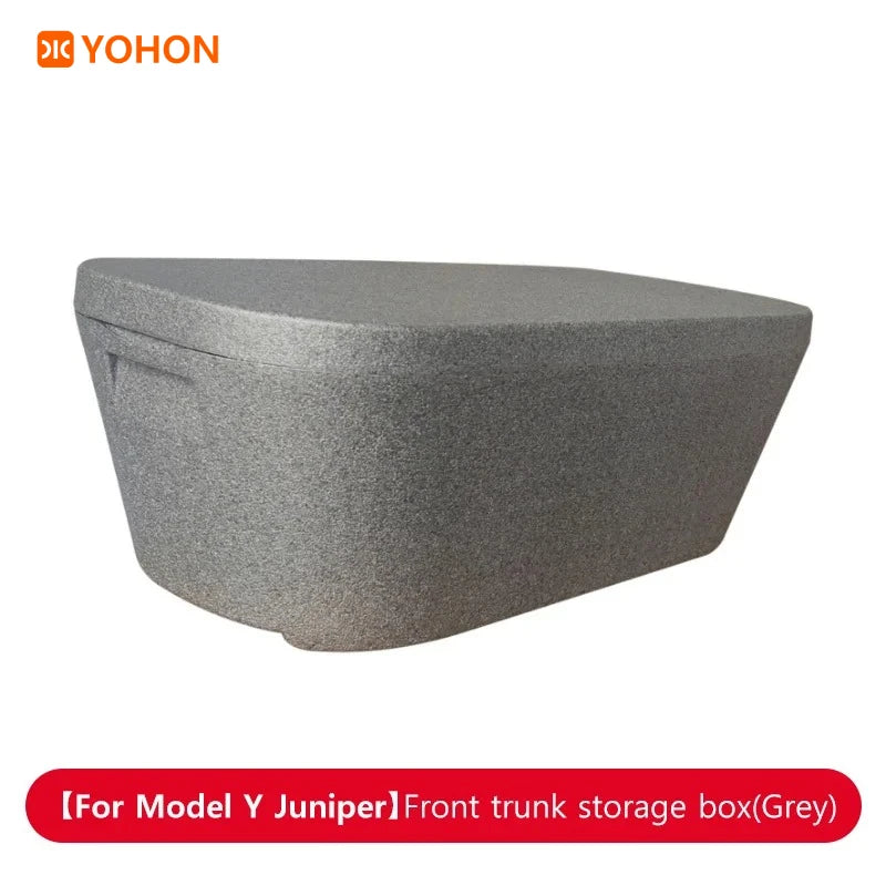 boîte rangement voiture isotherme noire epp pratique moderne compartiments amovible camping voyage