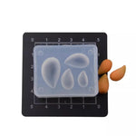 moules silicone géométriques modernes motifs étoiles cercles opaques fruits décoration artisanale