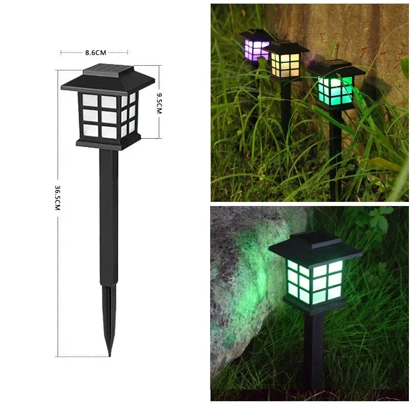 lampions solaires extérieurs noirs ip65 led rechargeables panneau solaire ab grille moderne
