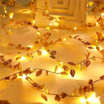 Guirlande lumineuse lierre décoration intérieur