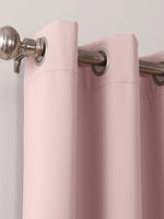 rideaux romains modernes rose pêche opaques salon chambre isolation thermique 100 polyester