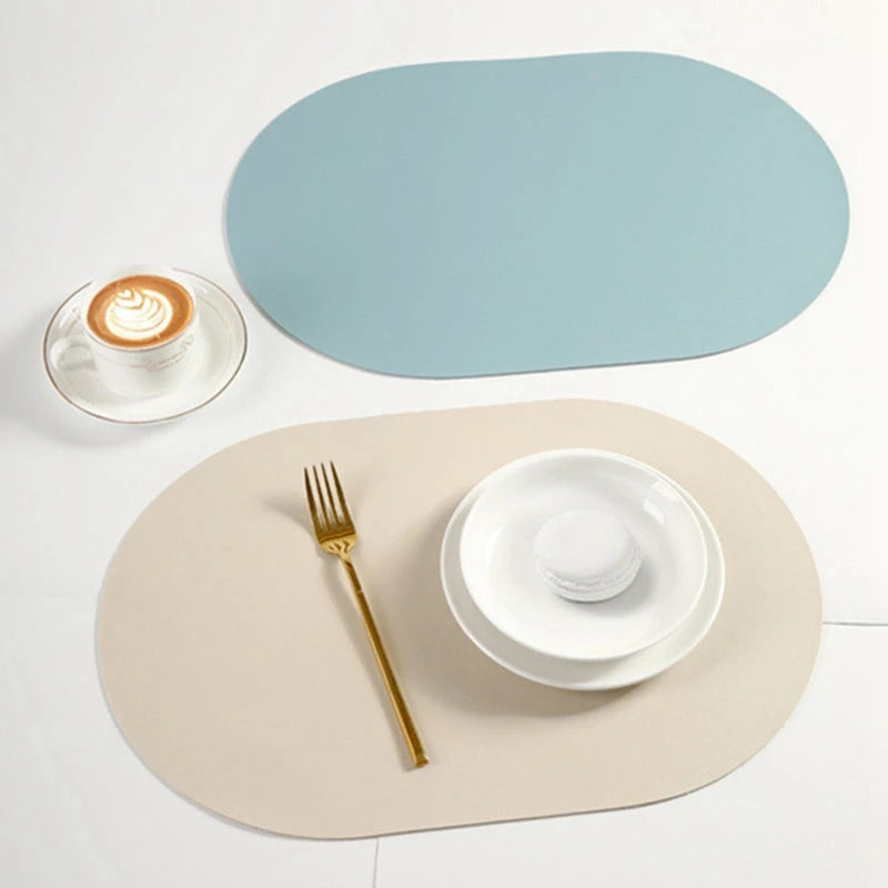 tapis table moderne motif géométrique motif alimentaire vert pastel grisclair