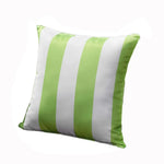 housse coussin extérieur imperméable polyester coton moderne rayées beige gris noir rouge jaune vert