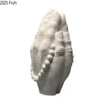 vase blanc moderne mains prière décoration sculptural chambre ornement statue erotique