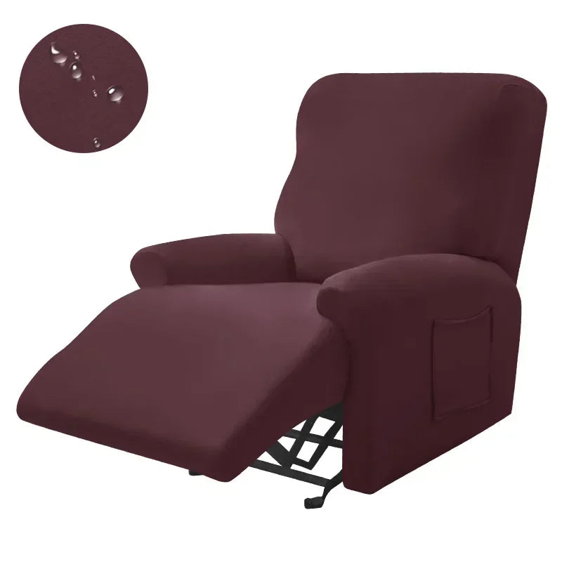 housse canapé inclinable imperméable antidérapante coton jacquard moderne poche gris bleumarineclair beige noir rose