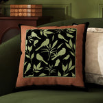 housse coussin motif floral peluche carré décoration maison lit salon voiture chambre coucher