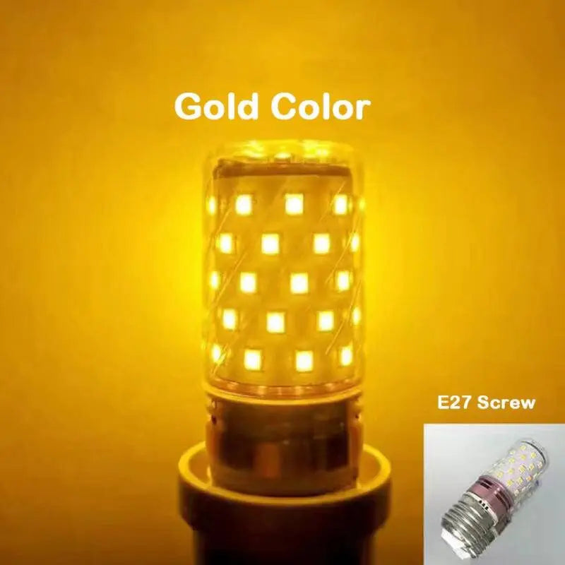 ampoule led e27 12w 7couleurs rouge violet bleu rose jaune vert or moderne perforée