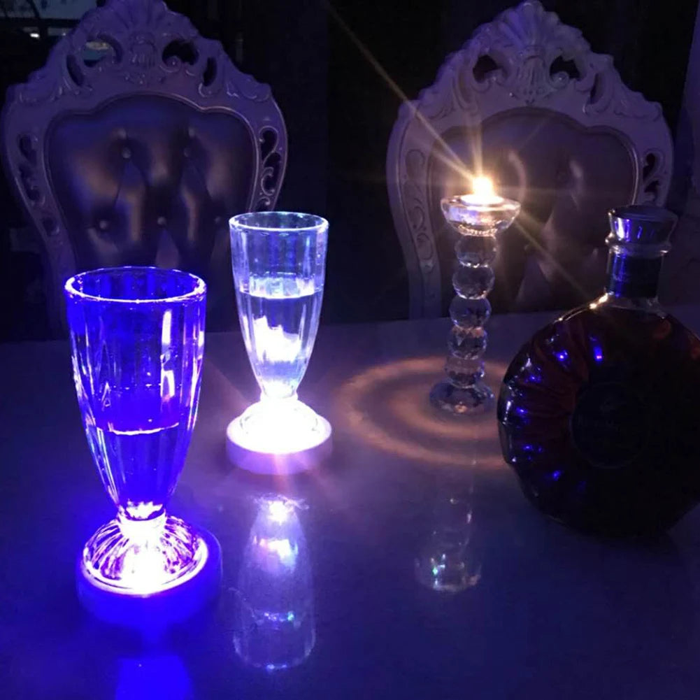 Sous-verre lumineux LED chocolat avec lumières changeantes