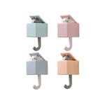 porte clés mural adhésif motif chat ours décoration moderne chambre maison
