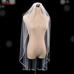 voile mariée blanc strass classique élégant bridal veil crème écru soirée