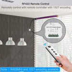 module rideau motorisé intelligent télécommande rf433 application smartphone contrôle vocal programmation