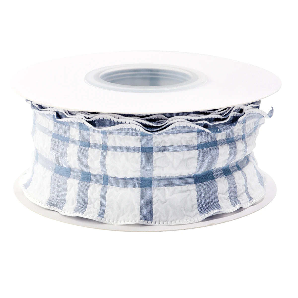 rubans carreaux polyester blanc jaune rose vert bleu marron noir classiques 2.5cm 4cm