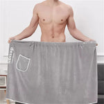 serviette bain microfibre séchage rapide brodée moderne poche innovation gris.velours opacité océan plage