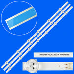 ruban led blanc moderne 32 pouces connecteurs polarité