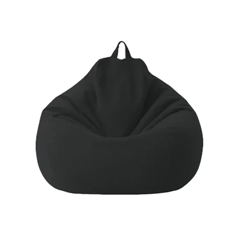 coussin sol moderne confortable bleu marine gris rouge uni lavable machine poignée fermeture glissière