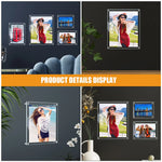 cadres photo acrylique transparent moderne minimaliste décoration maison chambre salon