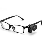 lunettes lecture lampe intégrée clip led noires contrôles modernes rechargeables tiện ích này