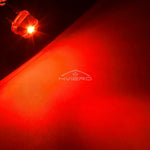 diodes led coniques blanc rouge vert jaune bleu warm 8mm sans fixation transparentes