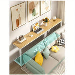 mural moderne bois naturel blanc support rangement salon portable multifonction métal fixations invisibles
