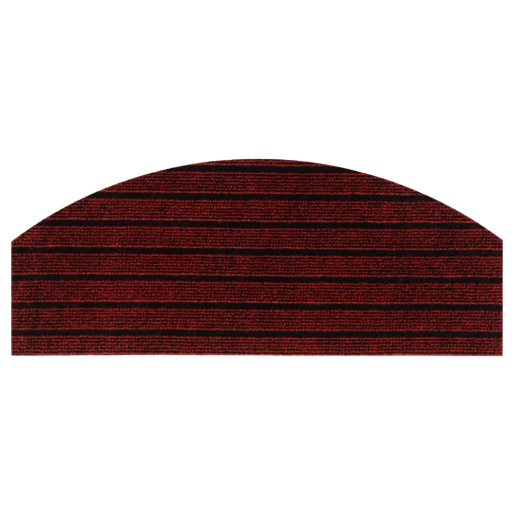 tapis marche antidérapant polyester texturé rouge noir vert pomme opalescent moderne 60cm 24cm