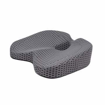coussin soutien chaise gris clair maille ondulée contemporain mousse pe polyester coton