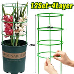 support plantes vert clips moderne arrangement fleurs tige fixation jardinextérieur