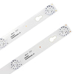 bande lumineuse led blanc 560mm connecteurs modernes transparents 6v 100000h