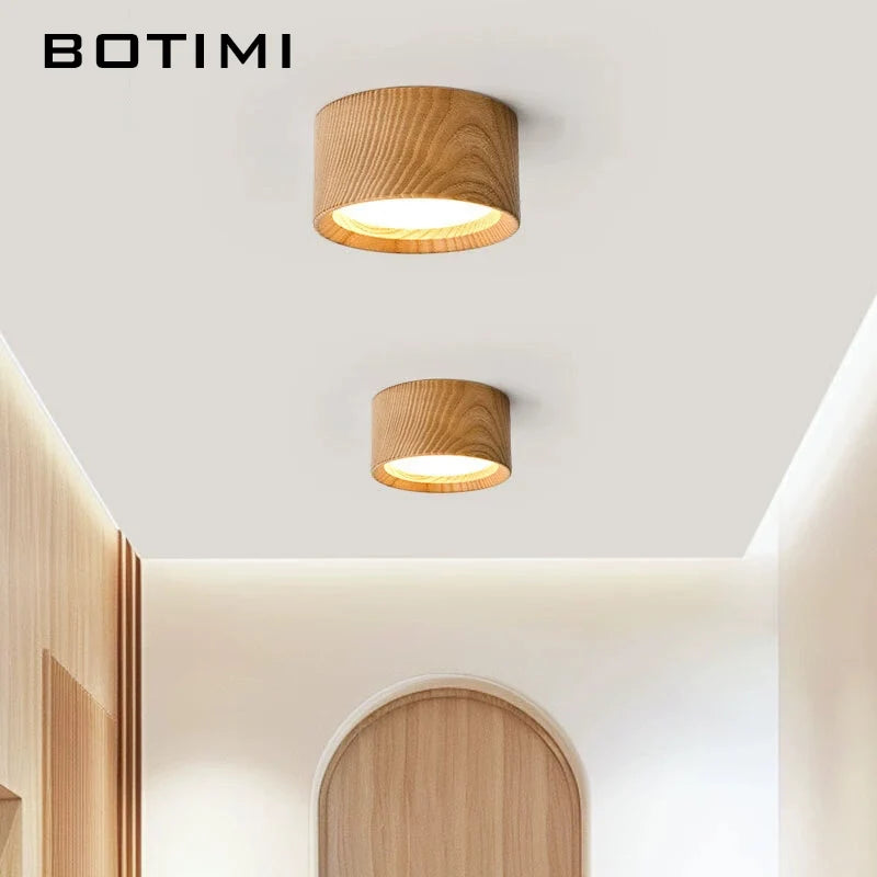 lampe bois moderne noire éclairage quotidien surface opaque.texture bois naturel