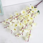 bouquet fleurs artificielles modernes 55cm rouge rose violet jaune blanc bleu anniversaire mariage décoration