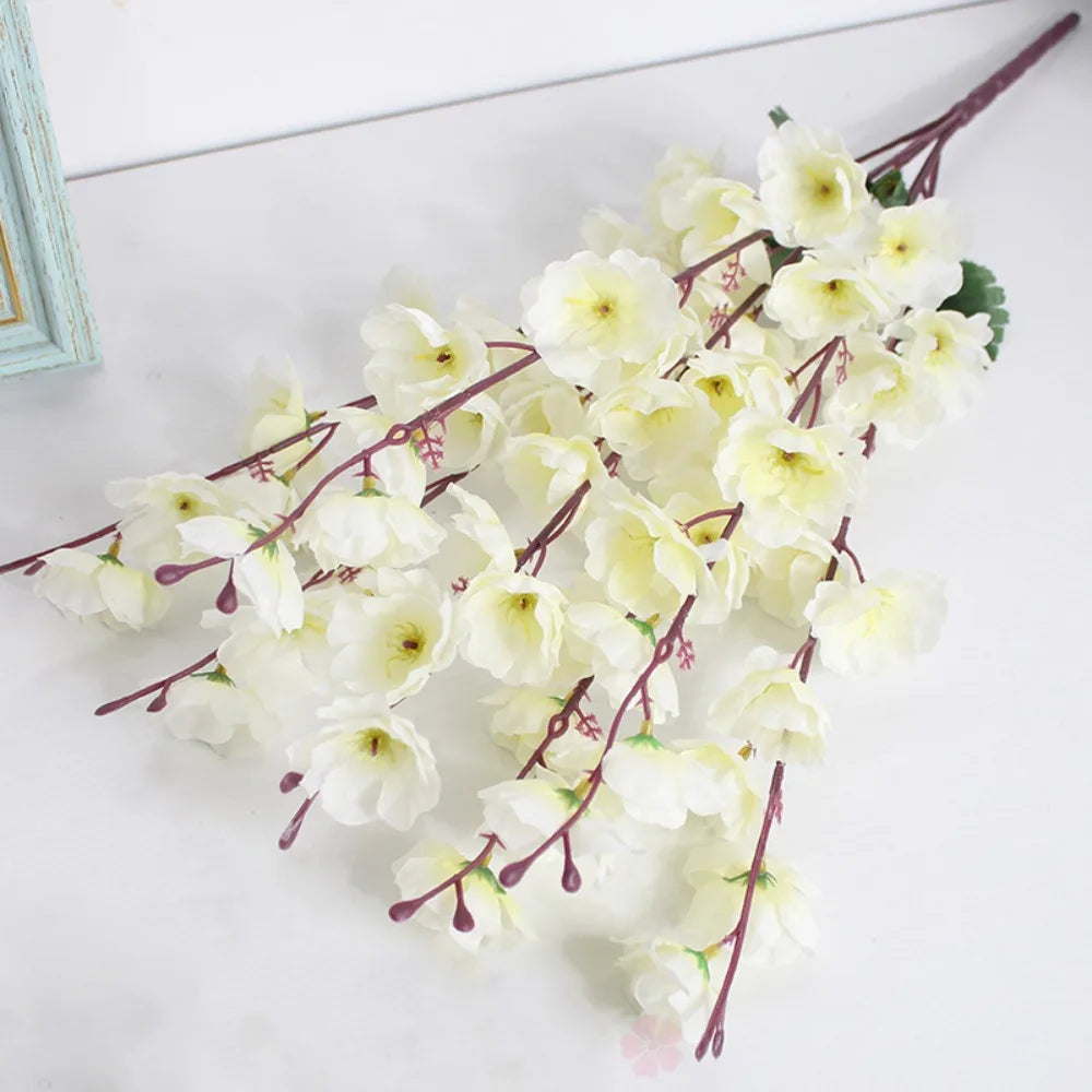 bouquet fleurs artificielles modernes 55cm rouge rose violet jaune blanc bleu anniversaire mariage décoration