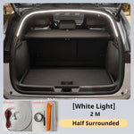 ruban lumineux blanc moderne ambiant intérieur voiture décoration LED 2m 4m lumière chaude