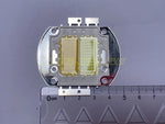 module led 100w 200w blanc jaune noir grille perforations éclairage scène dj moderne technologique