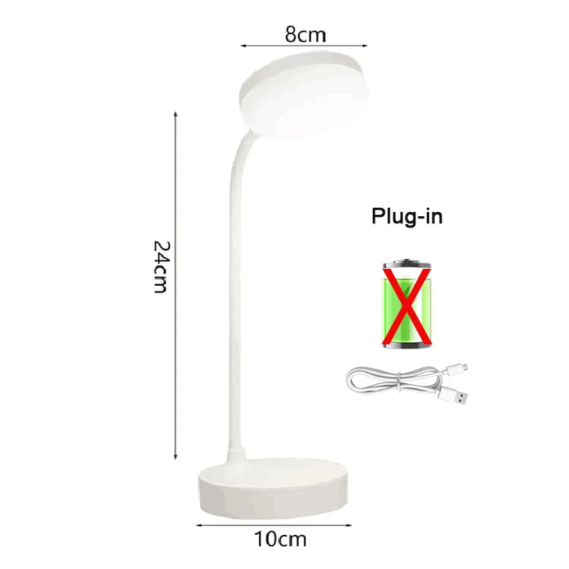 lampe table rechargeable led modes sans fil tension 5v flux lumineux moderne blanc minimaliste