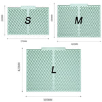 tapis silicone non glissant moderne vert clair rayures diagonales vaisselle assiettes cuillères pots verres