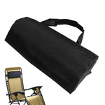 coussin chaise longue noir maille fine élastique moderne repos terrasse camping pause déjeuner polyester