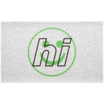 tapis d'entrée personnalisé moderne texte motif porte maison intérieur extérieur blanc