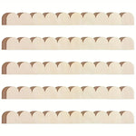 décoration intérieure bois bordure motif fan champêtre vintage turquoise blanc