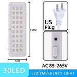 lampe led urgence rechargeable modes blanc gris moderne portable campingextérieur