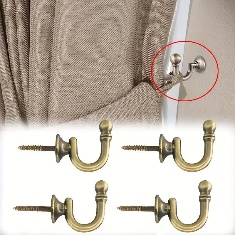 rideau moderne pvc beige tissu uni opacité dorés vis fixations murales maison