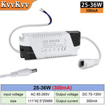adaptateur secteur driver led blanc noir 120v 240v 85v 265v 3w 50w moderne