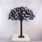 arbre artificiel fleurs naturel moderne minimaliste blanc rose violet rouge décoration extérieur anniversaire mariage