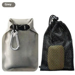 sac étanche voyage noir blanc vert hexagon texture tissée moderne boucle cordon