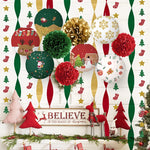 Décoration suspendue Noël papier coloré