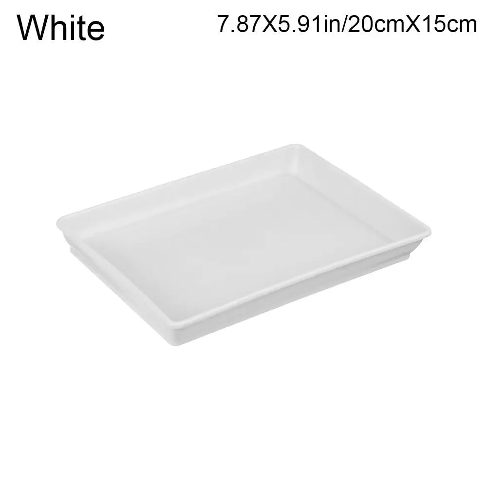 assiettes modernes plastique opaques rouge blanc noir sauciers anti débordement intérieur extérieur 18cm 35cm