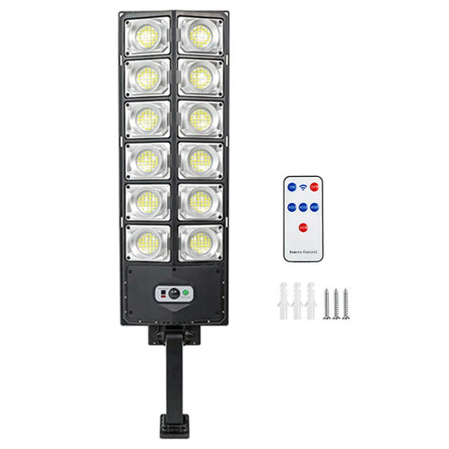 projecteur solaire led moderne noir blanc détecteur mouvement ip65