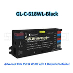 contrôleur led numérique sans fil 360w rgbic ws2811 ws2812 moderne technologique