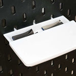 organisateur petite taille fixe mur étagère flottante tiroir modulaire noir blanc contemporain