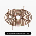 protecteur sol plante marron clair grille moderne pot fleur 19cm 30cm